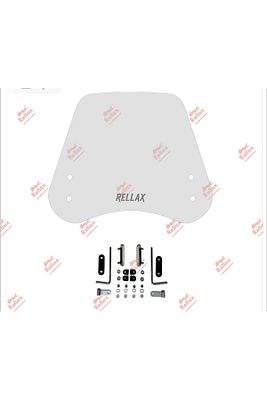 RELLAX SCOOTER Uyumlu ÖN CAM 45 CM ŞEFFAF RENK ürün fotoğrafı