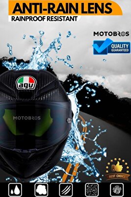 Kask Vizör Yağmur Kaydırıcı Su Kaydırıcı Film (Universal) ürün fotoğrafı