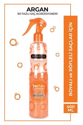 Çift Fazlı Argan İçeren Fön Suyu 400 ml - Boyalı ve Röfleli Saçlar ürün fotoğrafı