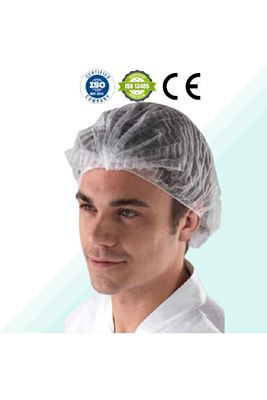 Şeffaf Tek Kullanımlık Saç Bonesi Arg 100 Adet 52 Cm Xl Çift Lastikli. Uzun Saçlar Için Ideal ürün fotoğrafı