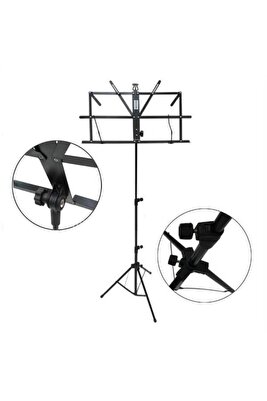 Nota Sehpası (nota Standı) Katlanır Portatif Çantalı ürün fotoğrafı