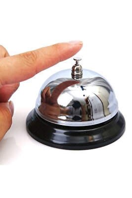 Resepsiyon Zili 8.5 Cm Masa Zil Karışık Renk ürün fotoğrafı