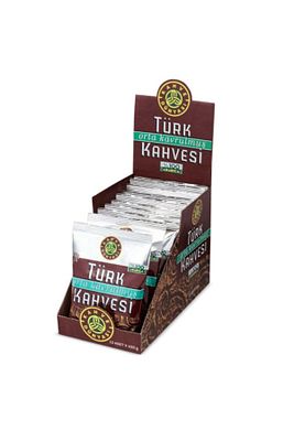 Orta Kavrulmuş Türk Kahve 100 gr 12'li Paket ürün fotoğrafı