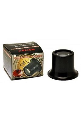 Yeni Kr -10x Büyütmeli,saat,takı Onarım Için Cam Lensli Optik Göz Büyüteç Kampanyalı ürün fotoğrafı