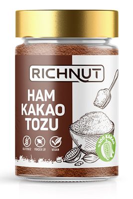 Naturel Ham Kakao Tozu 140 gr ürün fotoğrafı