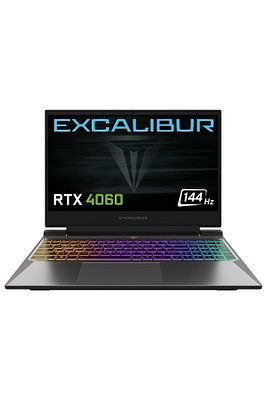 Excalibur G870.1270-DFB0X-B i7 12700H 32GB RAM 1TB NVMe 8 GB SSD RTX4060 Dos Gaming Laptop ürün fotoğrafı