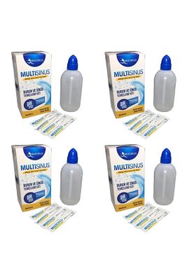 Multi Sinüs Rinse Burun Ve Sinüs Temizleme Kiti -4'lü Set ürün fotoğrafı