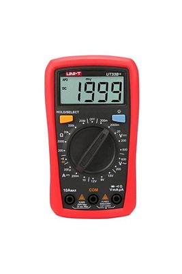 UT-33B + Mini Dijital Multimetre AC DC Voltmetre Ampermetre 2000 Adet Pil TestÖlçüm Cihazı Multimetr ürün fotoğrafı