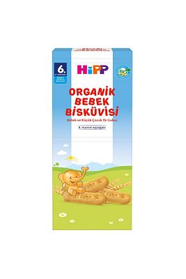 Organik Bebek Bisküvisi 180 gr ürün fotoğrafı