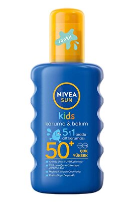 Sun Kids Koruma & Bakım 5 İn 1 Arada Renkli Spf 50+ Sprey 200 Ml ürün fotoğrafı