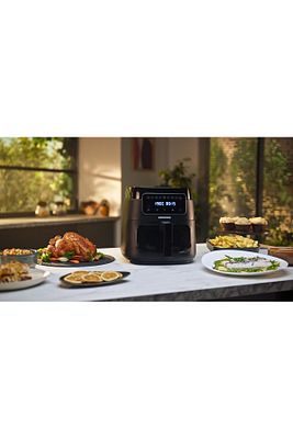 AirFit XXL Camlı Airfryer  7,6 Litre - Siyah ürün fotoğrafı