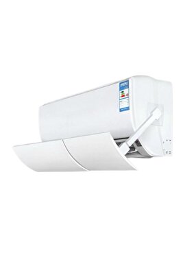 Yapışkanlı Ayarlanabilir Klima Hava Yönlendirici Aparat Klima Aparatı Siperlik Yön Aparatı ürün fotoğrafı