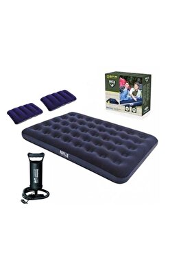 Pavillo Çift Kişilik Pompa Ve 2 Yastık Dahil Şişme Yatak 67002 ürün fotoğrafı