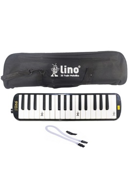 MELODİKA 32 TUŞLU BEZ ÇANTA SİYAH ürün fotoğrafı