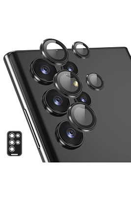 Samsung Galaxy S24 Ultra Uygulama Aparatlı 5 Parça Kamera Lens Koruyucu Cam Kamera Koruma ürün fotoğrafı