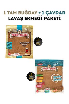 1 Paket Ekşi Mayalı Tam Buğday Lavaş Ekmeği 1 Paket Ekşi Mayalı Çavdar Lavaş Ekmeği ürün fotoğrafı