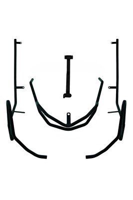 Yamaha NMAX 125 / 155 2021-2024 Uyumlu Motor Koruma Demiri Siyah ürün fotoğrafı