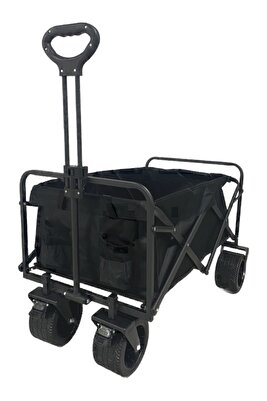 Tuel Katlanır Kamp Plaj Arabası Sahil El Arabası Bahçe Pazar Piknik Eşya Taşıma Arabası ürün fotoğrafı