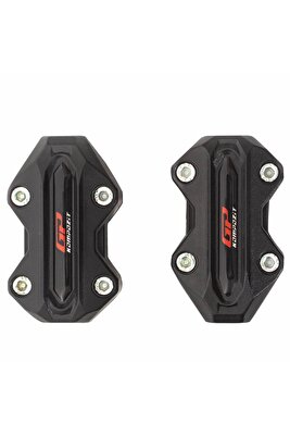 Universal 8 CM Motor Koruma Demiri Plastiği Siyah ürün fotoğrafı