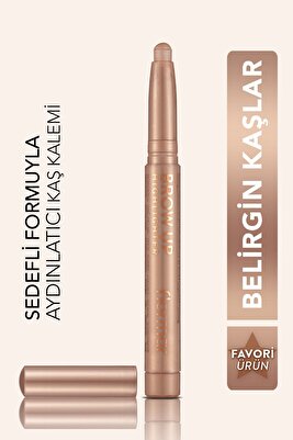 Asansörlü Aydınlatıcı Kaş Kalemi Uçuk Kahve -brow Up Highlighter Pencil-000 Champagne-8690604622269 ürün fotoğrafı