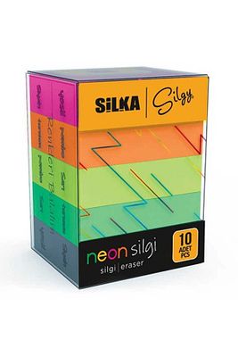 Cornor Neon Renk Silgi 10'lu ürün fotoğrafı