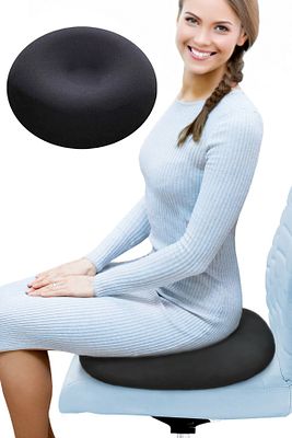 Ortopedik Simit Oturma Simidi Yastığı Basur Ve Hemoroid Oturuş Minderi ürün fotoğrafı
