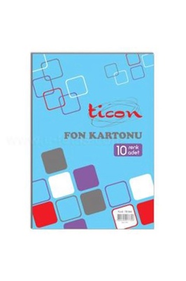 Fon Kartonu Karışık 10'lu 25x35 ürün fotoğrafı