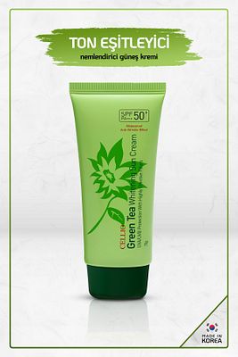Green Tea Içeren Hassasiyet, Leke Ve Karşıtı Spf50 Yeşil Çay Özlü Kore Güneş Koruyucu Krem ürün fotoğrafı