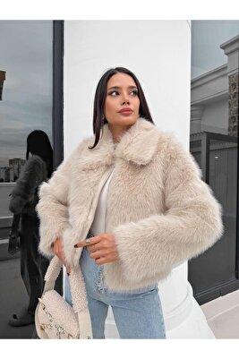 Fermuar Detay İthal Kürk ürün fotoğrafı