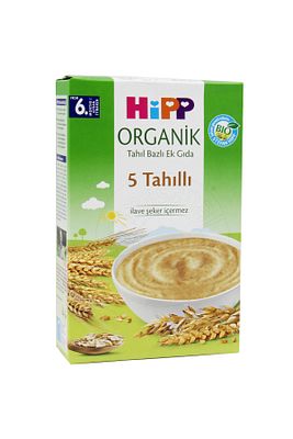 Organik 5 Tahıllı 6 Ay Kaşık Maması 200 gr ürün fotoğrafı