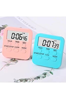 Masa Üstü Akıllı Mini Kronometre Programlanabilir Süre Ölçer Mıknatıslı Buzdolabı Kronometresi ürün fotoğrafı