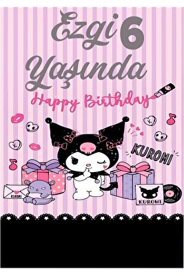 Doğum Günü Afiş Kişiye Özel 70*100 ürün fotoğrafı