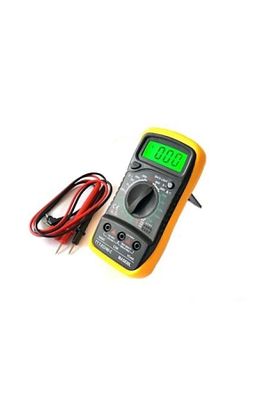 Xl830l Dijital Multimetre Led Ekranlı Avometre Mini Ölçü Aleti 9v Pil Hediyeli Cep Multimetresi ürün fotoğrafı
