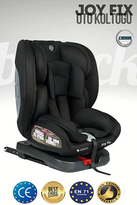 Joy Fix 0-36 Kg 360° Dönebilen Isofix'li Oto Koltuğu Siyah ürün fotoğrafı