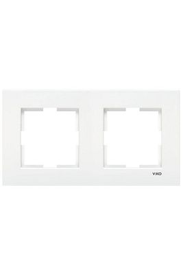 Viko Karre 2 Li Çerçeve Beyaz 90960201 ürün fotoğrafı
