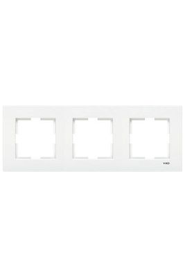 Viko Karre 3 Lü Çerçeve Beyaz 90960202 ürün fotoğrafı