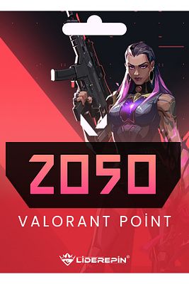 Valorant 2050 Vp Points Tr Kodu ürün fotoğrafı