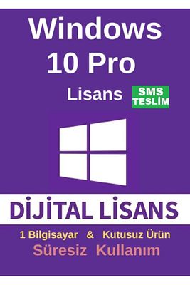 Windows 10 Pro Dijital Lisans Anahtarı ürün fotoğrafı