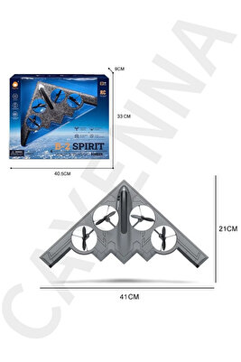 Vardem Uzaktan Kumandalı Full Fonksiyon 2.4G Şarjlı Kameralı Quadcopter İha ürün fotoğrafı