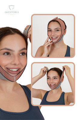 Çene Şekillendirici Toplayıcı Gıdı Giderici Yüz Maskesi L-001 ürün fotoğrafı