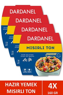 Aç Ye Mısırlı Ton Balığı 160 gr X 4 Adet ürün fotoğrafı