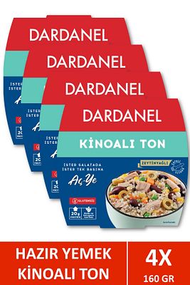 Aç Ye Kinoalı Ton Balığı 160 gr X 4 Adet ürün fotoğrafı
