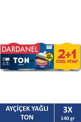Ayçiçek Yağlı Ton Balığı 3x140 gr ürün fotoğrafı