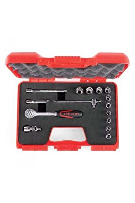 15Lİ Karburatör Lokma Anahtar Takımı 1/4'' - 1107006015 ürün fotoğrafı