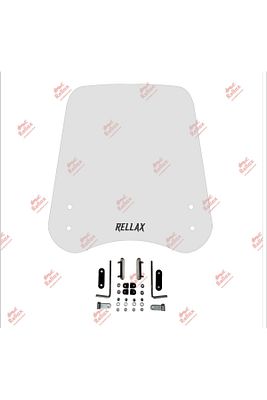 SCOOTER MOTOSİKLET ÖN CAM ÖN SİPERLİK 35 CM  TÜM SCOOTER MOTORLARA UYUMLUDUR ŞEFFAF RENK ürün fotoğrafı