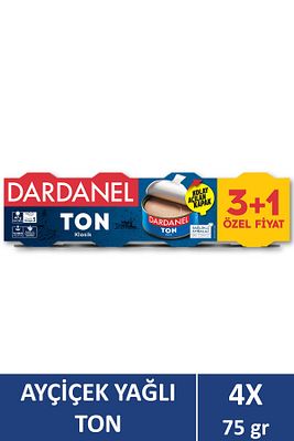 Ayçiçek Yağlı Ton Balığı 4x75 gr ürün fotoğrafı