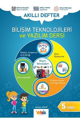 Yetsis Akıllı Defter 5. Sınıf Bilişim Teknolojileri Ve Yazılım Dersi ürün fotoğrafı
