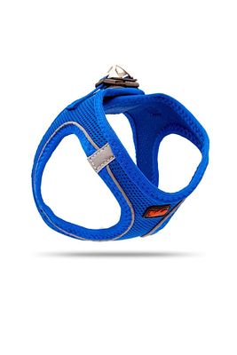Air-mesh Harness Köpek Göğüs Tasması Sax Mavi M ürün fotoğrafı