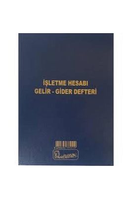 İşletme Hesabı Gelir-gider Defteri ürün fotoğrafı
