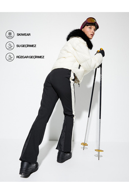 Kayak Pantolonu Yüksek Bel Fermuarlı ürün fotoğrafı